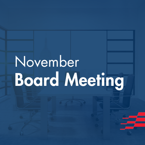 November Board Meeting